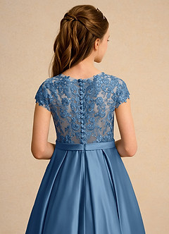 Azazie Bunny Junior Formal Flower Girl Dresses Twilight Ball-Gown Lace Dress image7