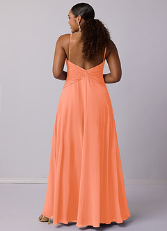 Barbie ♥ Azazie Bridesmaid Dresses Sunset A-Line Chiffon Dress image9