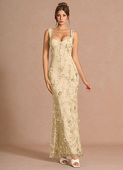 Girella Cream Maxi Dress image3