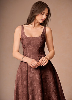 Midi jurk Briac Mocha Coco image7