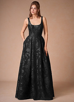 Vestido Negro Largo Althea image4