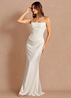 Robe Longue Blanc Xarisse image3