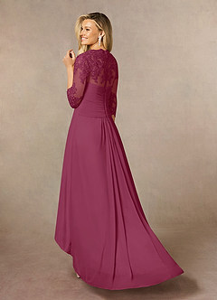 Azazie Anne Mother of the Bride Dresses Mulberry Sheath Sweetheart Sequins Lace Dress image9