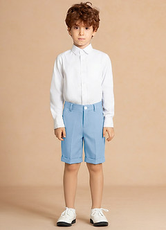 front Finn 스카이 블루 보이 쇼츠