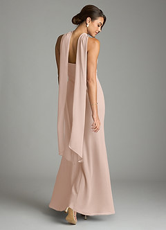 Azazie Saylor Bridesmaid Dresses English Rose Mermaid Strapless Chiffon Dress image9