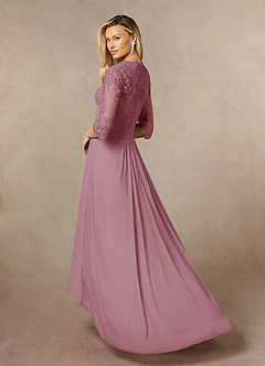 Azazie Anne Mother of the Bride Dresses Vintage Mauve Sheath Sweetheart Sequins Lace Dress image8