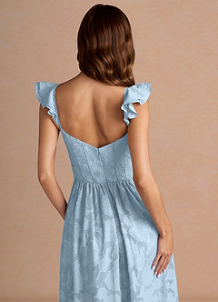 Robe Midi Bleu Ciel Denisse image6