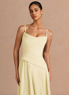 Vestido Amarillo Mantequilla Largo Gabriela image7