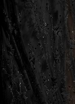 Valora Black Maxi Dress image6