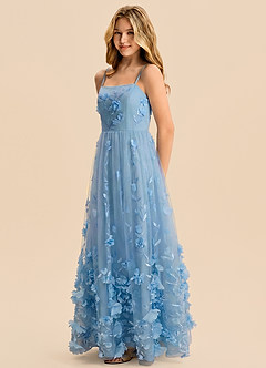 front Azazie Liv Junior Formal Dress