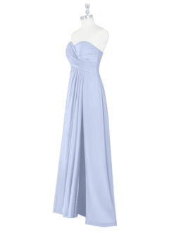 Azazie Arabella Allure Bridesmaid Dresses Ice A-Line Sweetheart Neckline Chiffon Convertible Dress image10