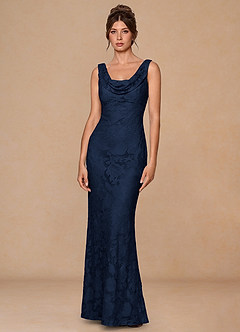 Galenia Navy Maxi Dress image4