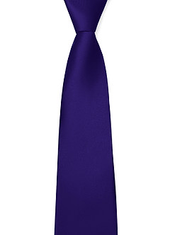 front Gentlemen\'s Collection Matte Satin Wide Tie