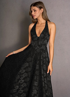 Vestido Negro Midi Isabeau image4