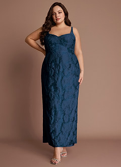 Odette Dark Navy Maxi Dress image10