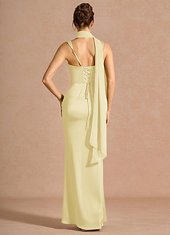 Hadiya Butter Yellow Maxi Dress image2