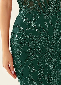Cathalynne Dark Green Wedding Guest image6