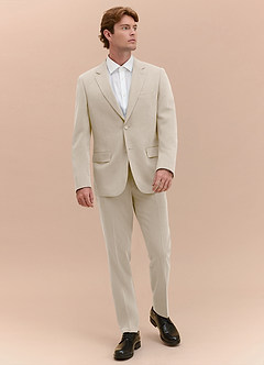 front William Creme Anzugjacke