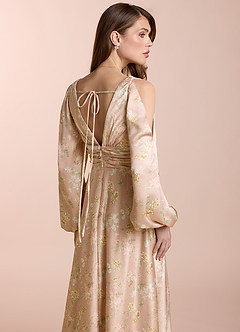 Madilyn Maxi Klänning Blush Garden Print image6