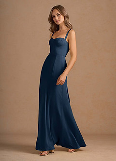 Amaris Navy Maxi Dress image3