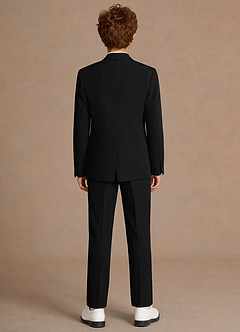 front James Black Junior 2-Piece Suit