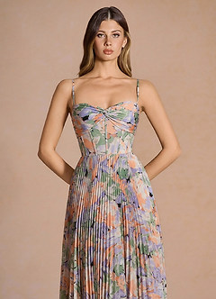 Kleid Vesper Lila Grün image6