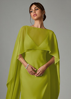 Azazie Stefania Kleider zum Anprobieren zu Hause A-Linie Stretch-Satin Kleid Schwarz image5