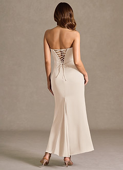Vestido Crema Largo Katelyn image2