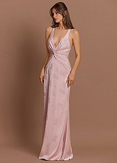 Vestido Rosa Suave Largo Ilaria image4