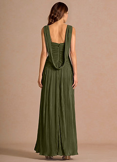 Quellia Moss Green Maxi Dress image2