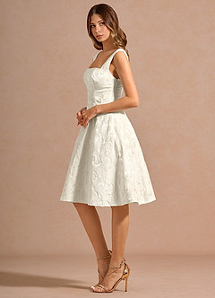 Amara Mini Klänning Fransk Vit image5