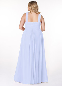 Azazie Kaleigh Abiti da Damigella Abito A-Line in Chiffon Plissettato Lavanda image8