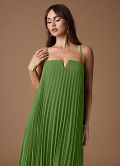 Robe Maxi Herbe Verte Nahla image9