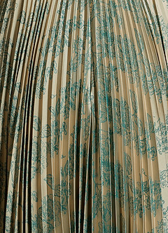 Vestido Platino Verde Azulado Largo Vesper image7