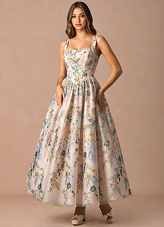 Kioni Blush Pink Multi Maxi Dress image4