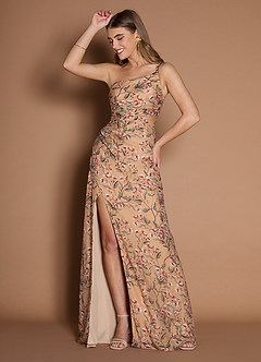 Dahlia Sand Multi Maxi Dress image3