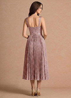 Isonelle Pink Midi Dress image2