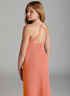 Azazie Becca Junior MAI TAI Mermaid Chiffon Dress image2