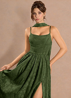 Kleid Orienne Olivgrün image5