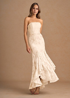 Avina Cream Maxi Dress image2
