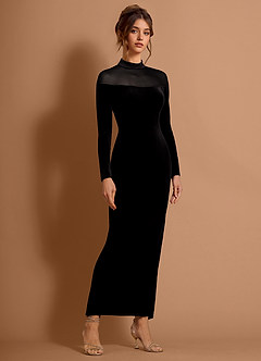Murphy Black Maxi Dress image3