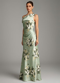 Vestido Enredaderas Florales Largo Anwen image4