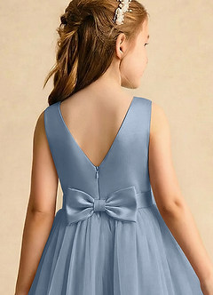 Azazie Sophia Flower Girl Klänningar Klä A-Line i Tyll Rosett image5