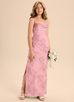 front Azazie Mia Junior Formal Dress