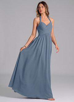 Azazie Darlyn Bridesmaid Dresses Twilight A-Line Sweetheart Neckline Chiffon Dress image6