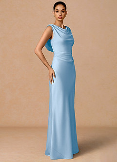 Evarine Haze Blue Maxi Dress image4