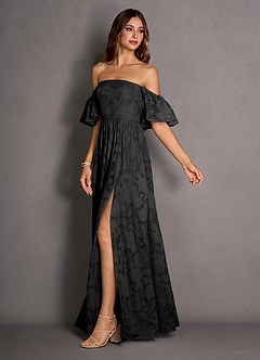 Kallista Black Maxi Dress image6