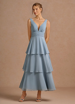 Melisande Powder Pink Midi Dress image4