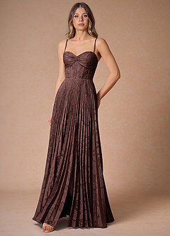 Akiko 모카 코코 맥시 드레스 image4