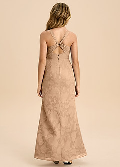 Azazie Mero Junior Klä av Tubklänning i Blommig Utbrändhet Plisserad image8